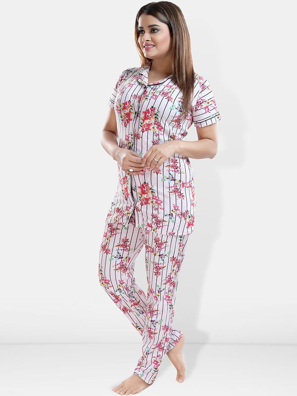 Be You Printed Shirt & Pyjama