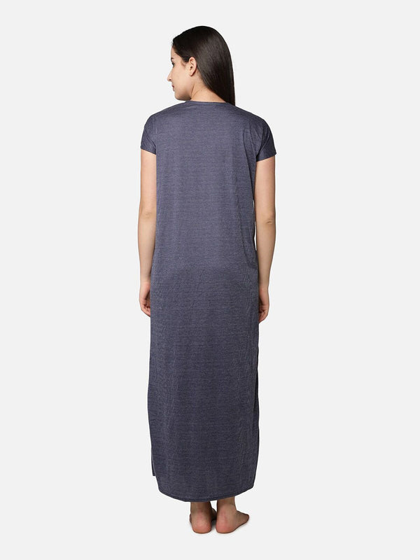 Be You Striped Maternity Maxi Nightdress
