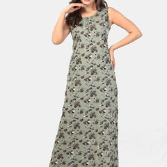 Be You Floral Printed Maxi Nightdress
