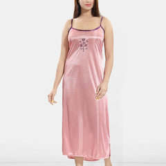 Be You 2 pieces Satin Maxi Nighty Set