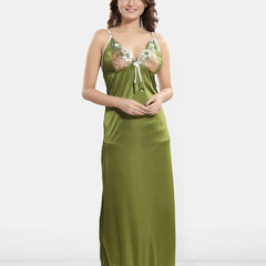 Be You Set of 2 V-Neck Maxi Wrap Nightdress