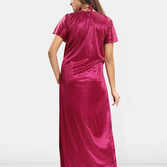 Be You Halter Neck Nightdress With Robe