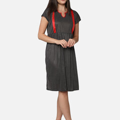 Be You Pack Of 2 Women Polka Dots Maxi Nightdress