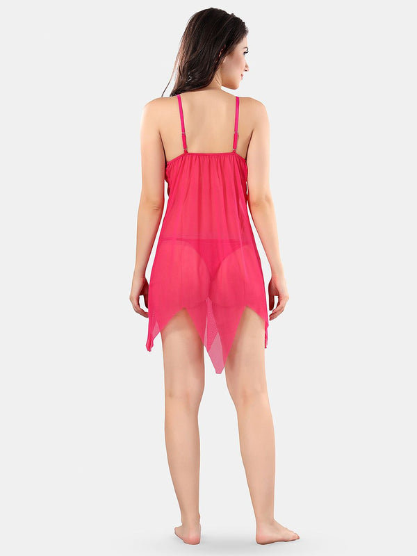 Be You Net Baby Doll With Asymmetric