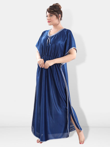 Be You Satin Maxi Kaftan Nightdress