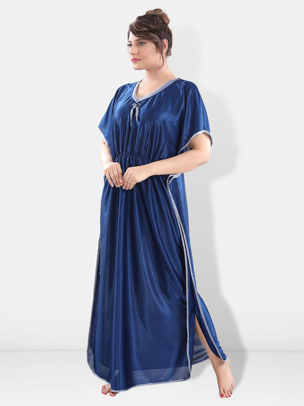 Be You Satin Maxi Kaftan Nightdress