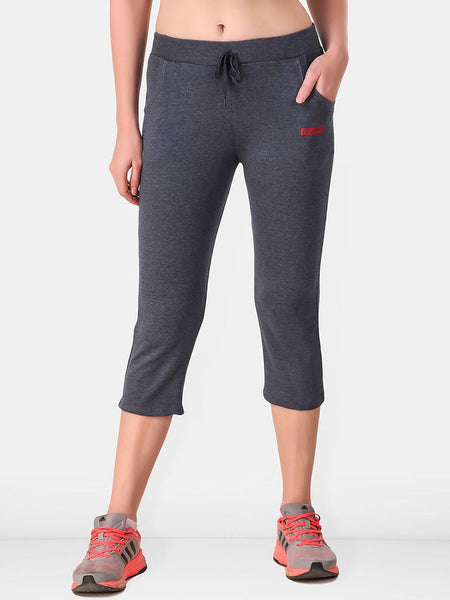 Be You Women Solid Cotton Three Fourth-Length Tights