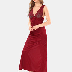 Be You Satin Maxi Nightdress With Robe