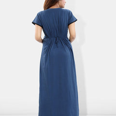 Be You Printed Maternity Maxi Nightdress