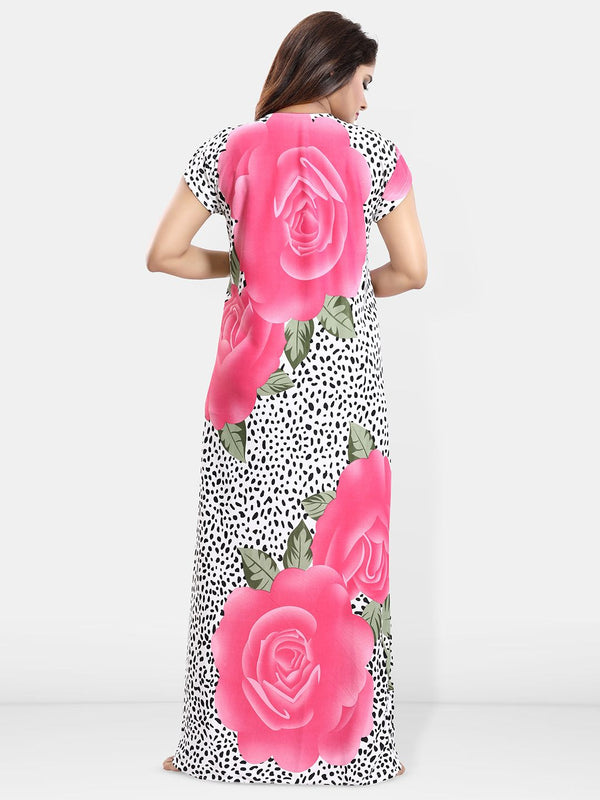 Be You Pack Of 2 Floral Printed Maxi Nightdress