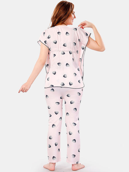 Be You Conversational Printed Night Suit