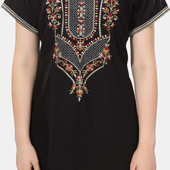 Be You Embroidered Maxi Nightdress