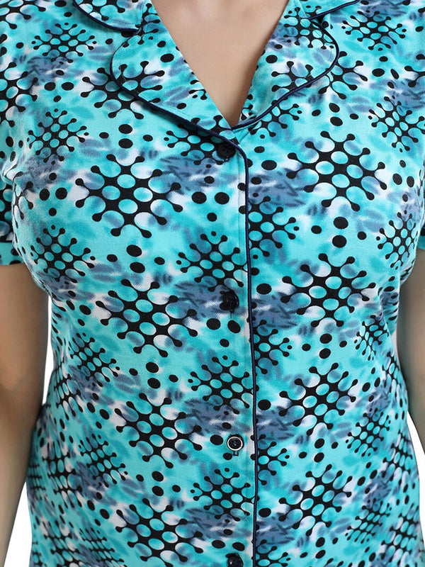 Be You Pack Of 2 Printed Night suit
