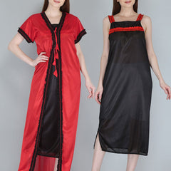Be You Red Maxi Nightdress