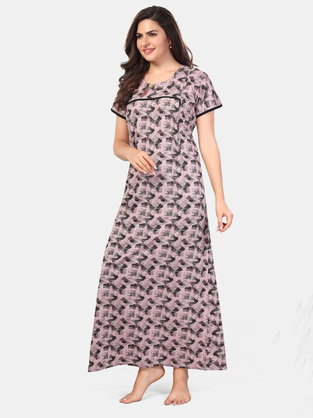 Be You Printed Maxi Nightdress