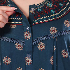 Be You Floral Printed Maxi Nightdress