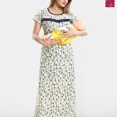 Be You Women Pack Of 2 Printed Maxi Nightdress