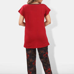Be You Typography Printed Maternity Night Suit