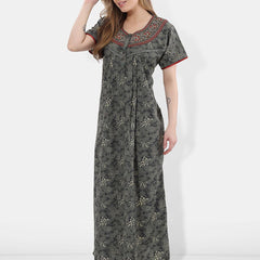 Be You Floral Printed Maxi Nightdress