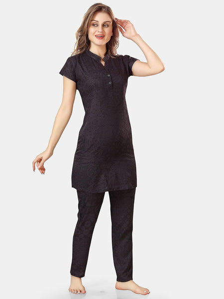 Be You Ethnic Motifs Printed Night Suit