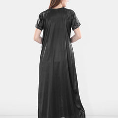 Be You Satin Wrap Nightdress With Robe
