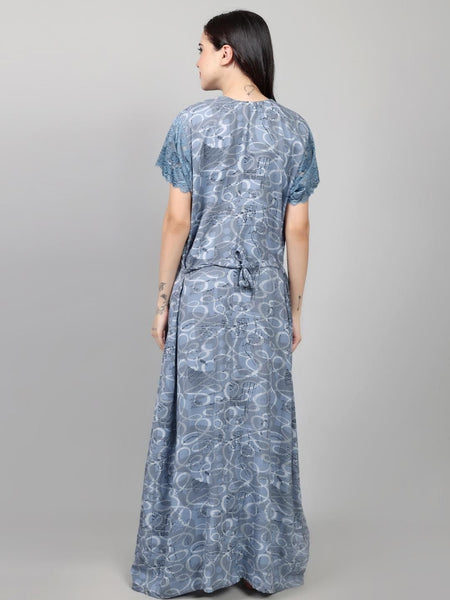 Be You Printed Maxi Nightdress