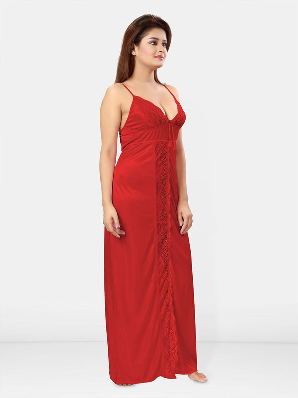 Be You Women Shoulder Straps Maxi Nightdress