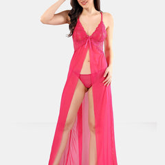 Be You Net Baby Doll With Panty