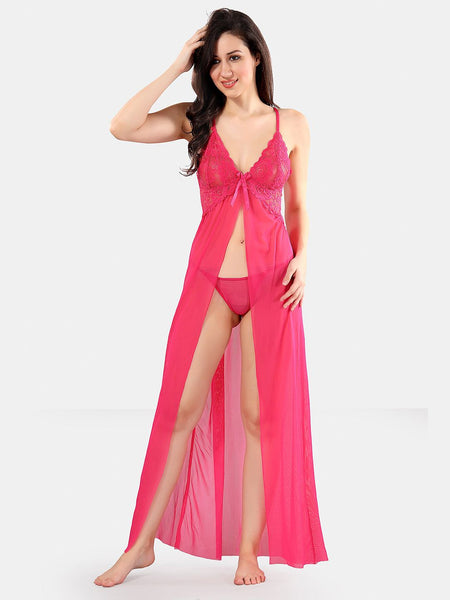 Be You Net Baby Doll With Panty