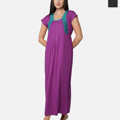 Be You Striped Maxi Nightdress