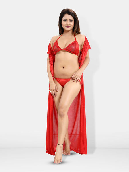 Be You Maxi 1 Robe, 1 Nighty, 1 Lingerie Set, 1 Night Suit Set