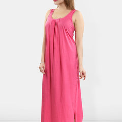 Be You Sleeveless Cotton Midi Nightdress