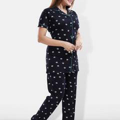 Be You Pack Of 2 Printed Night suit