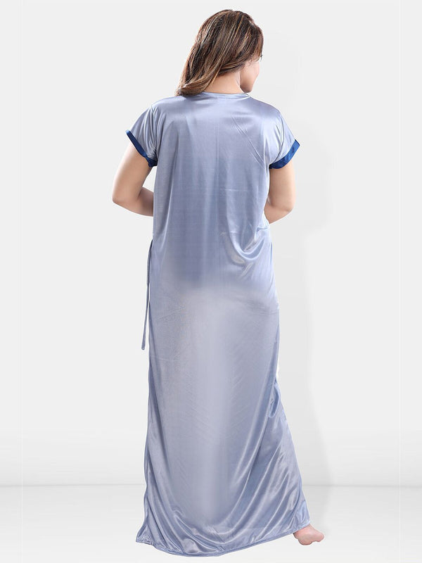 Be You Satin Maxi Nightdress With Robe