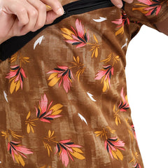 Be You Floral Printed Maxi Maternity Nightdress