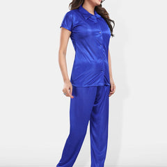 Be You Satin Shirt & Lounge Pant Night Suit