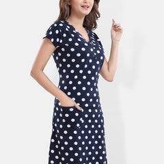 Be You Blue Printed Nightdress