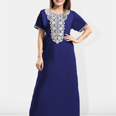 Be You Embroidered Maxi Nightdress