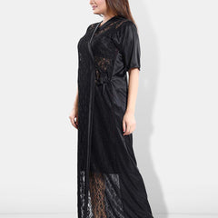 Be You Satin Maxi Nightdress With Robe