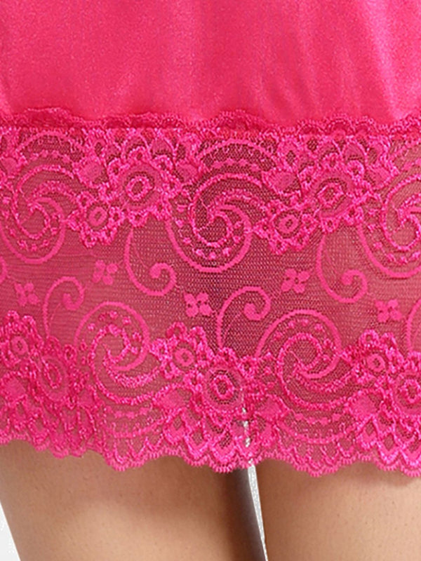 Be You Satin Baby Doll with High-Low