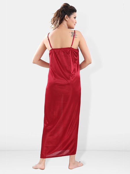 Be You Satin Maxi Nightdress With Robe