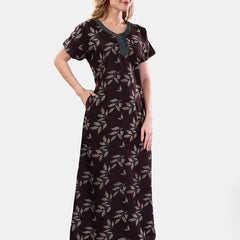 Be You Floral Printed Maxi Nightdress