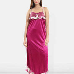 Be You Satin Maxi Nightdress