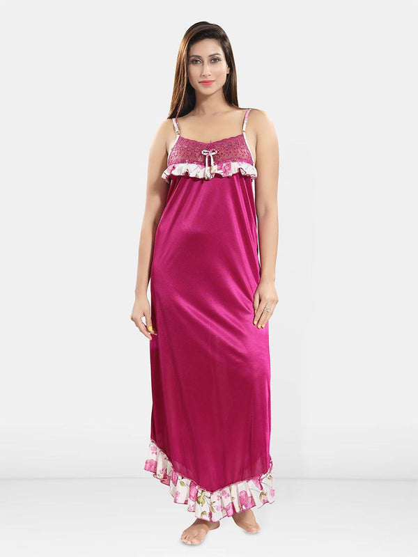 Be You Satin Maxi Nightdress