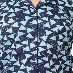 Be You Geometric Printed Night suit