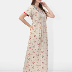 Be You Floral Printed Maxi Nightdress