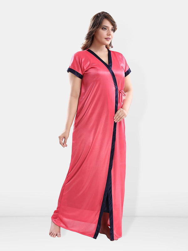 Be You Satin Maxi Nightdress With Robe