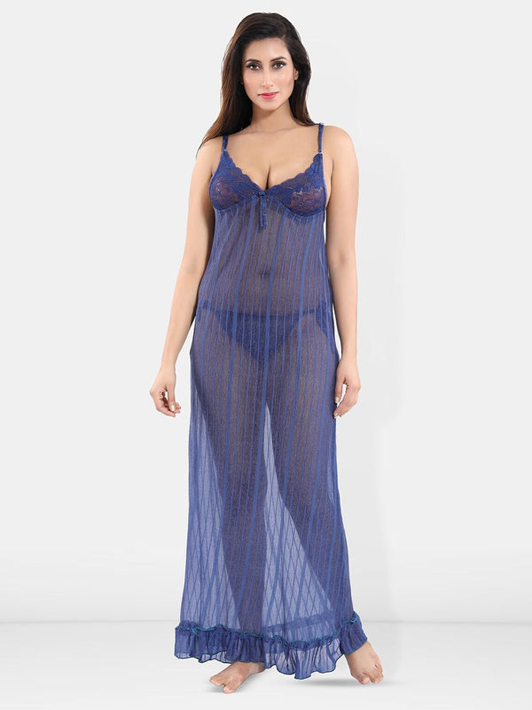 Be You Self Design Net Baby Doll With Brief