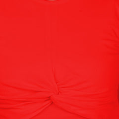 Be You Twisted Cotton Crop Top