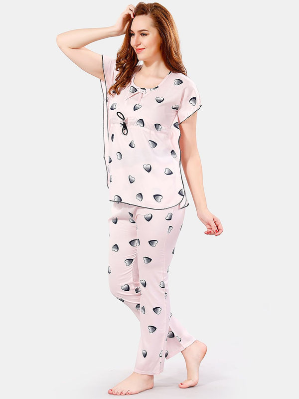 Be You Conversational Printed Night Suit